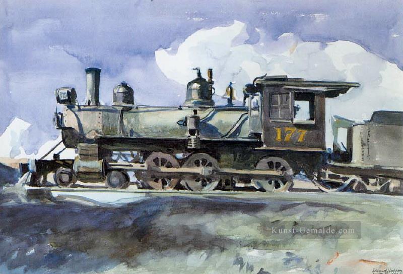 Drg Lokomotive Edward Hopper Ölgemälde